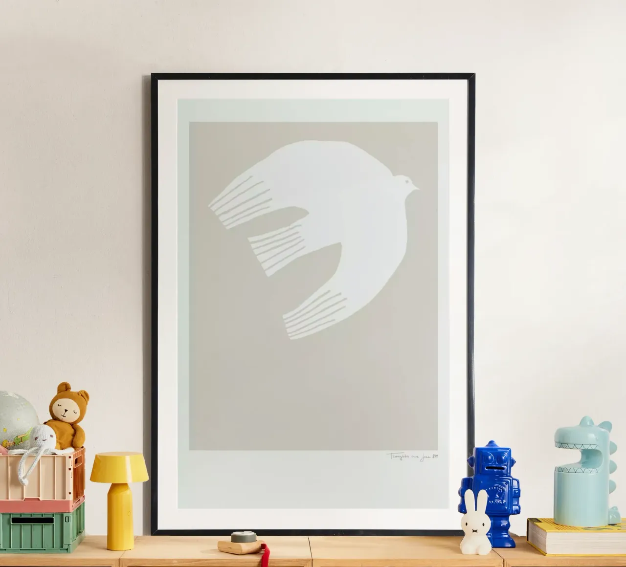 Thoughts Are Free No. 2 poster by typealive