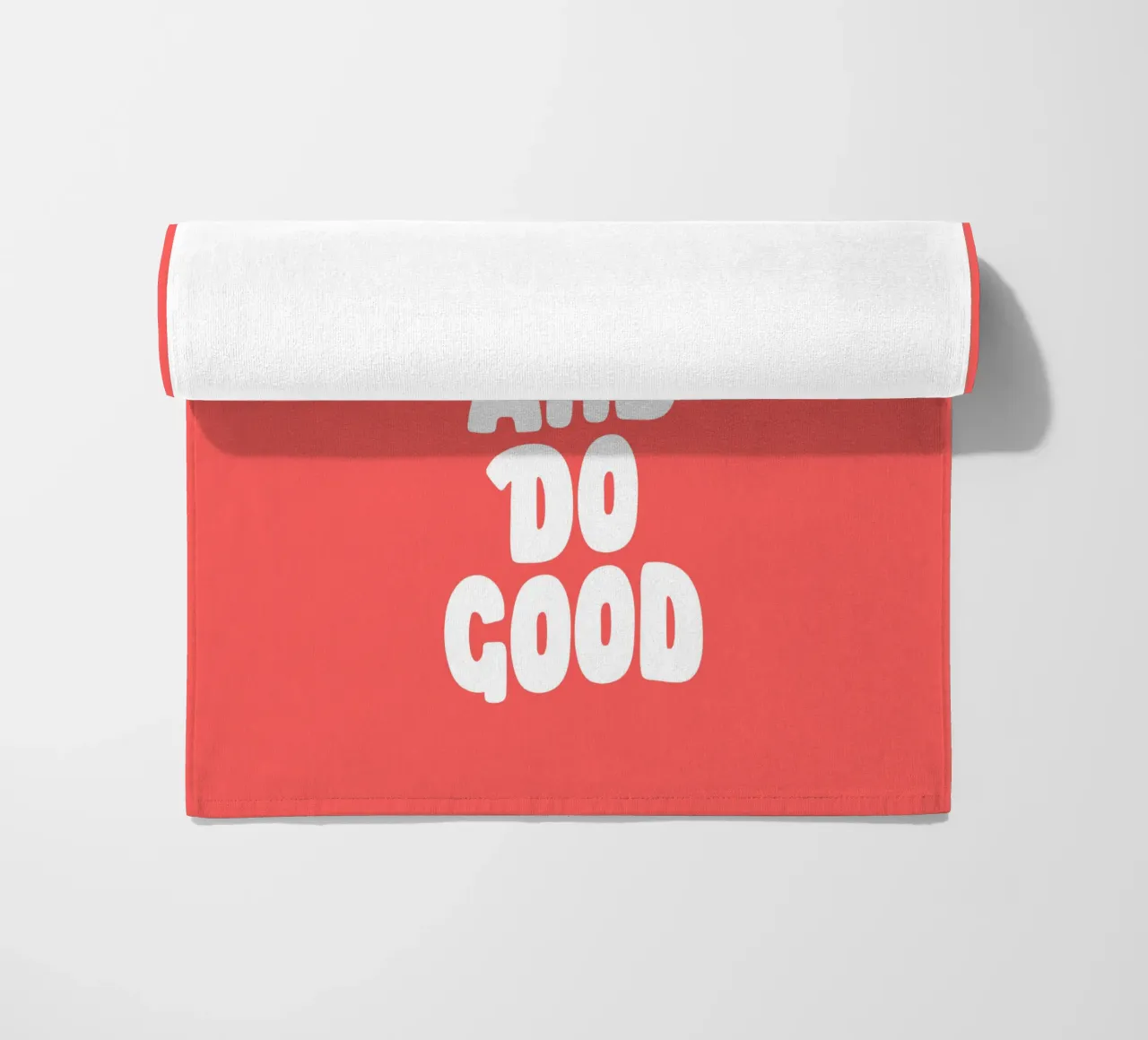 Be Kind and Do Good Design tipografico moderno e minimalista in grassetto telo mare da THE MOTIVATED TYPE