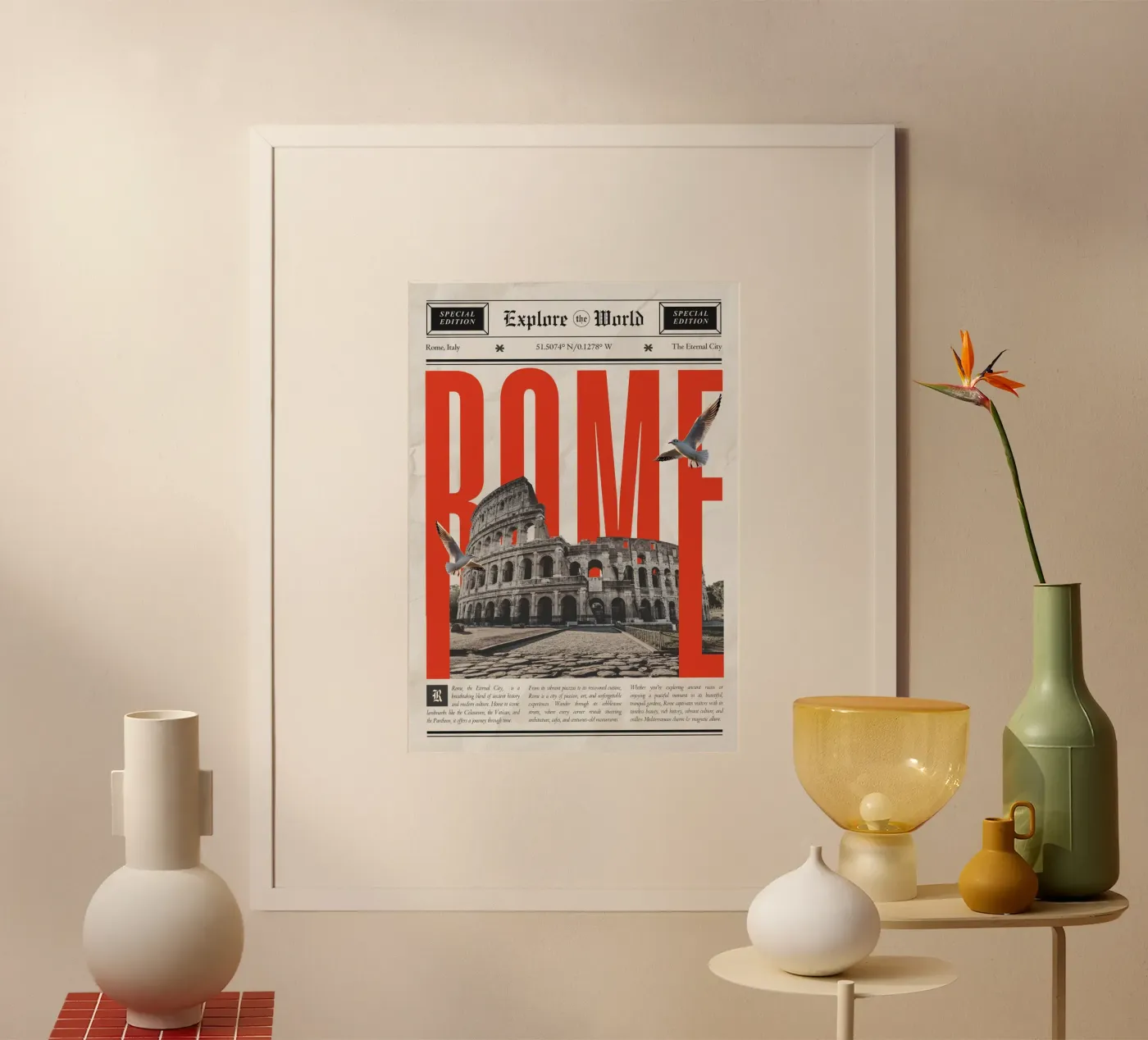 ROME poster da SMRT STUDIO