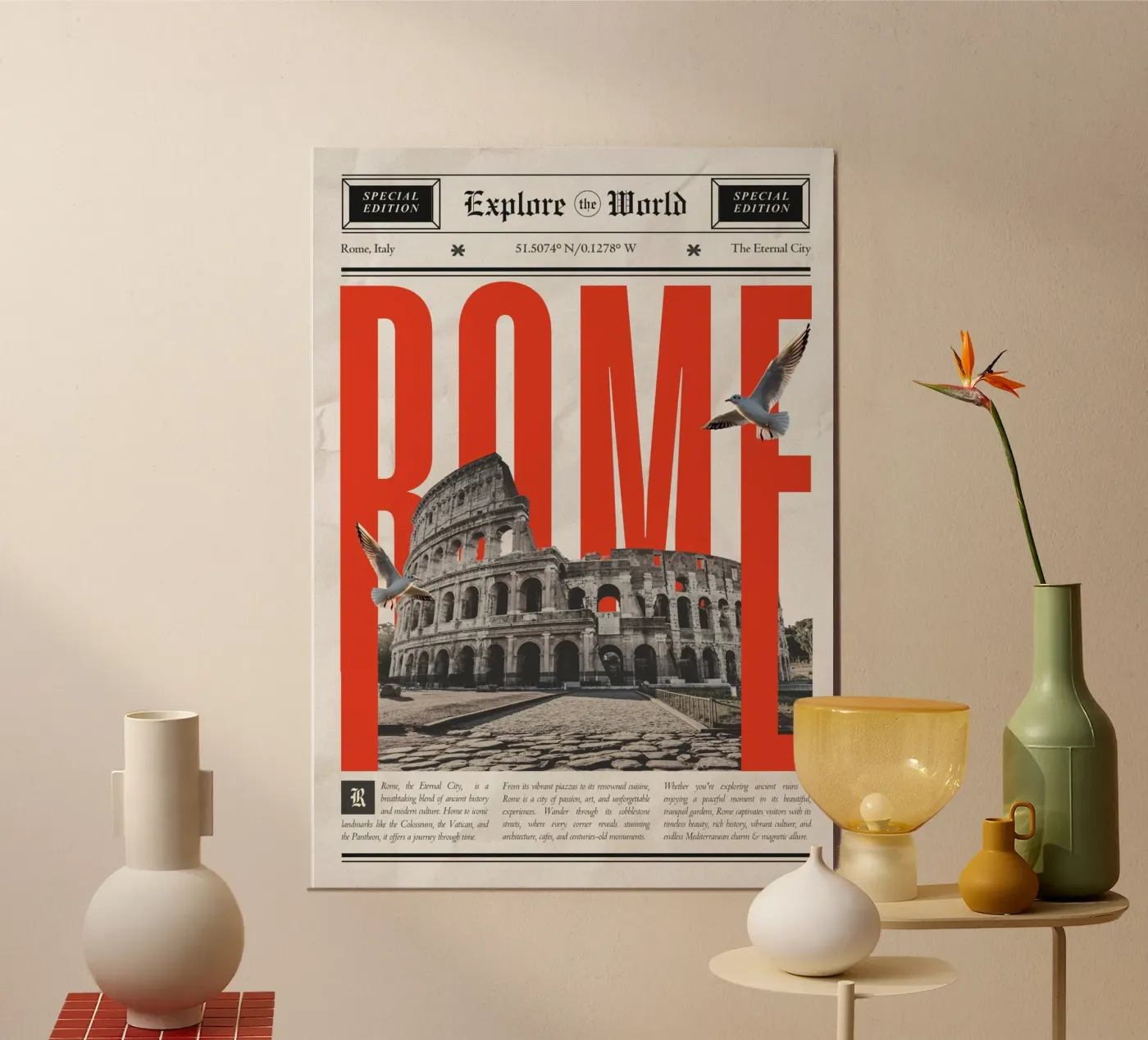 ROME poster da SMRT STUDIO