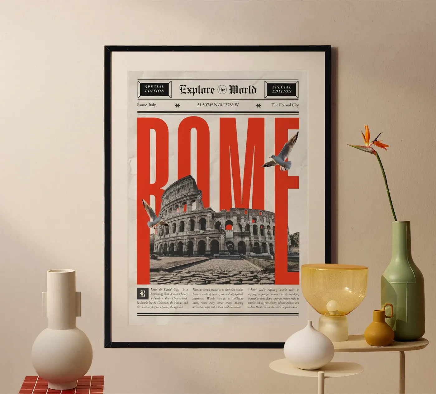 ROME poster da SMRT STUDIO