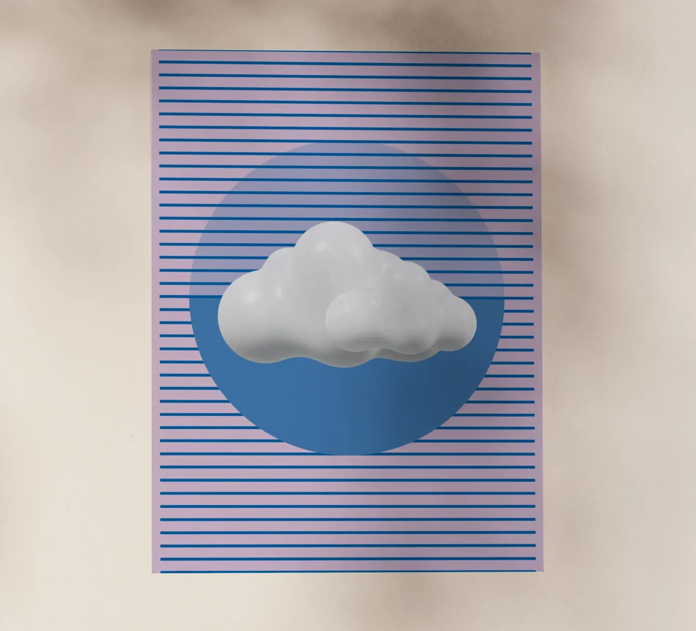 THE CLOUD pellicola backlit da SMRT STUDIO