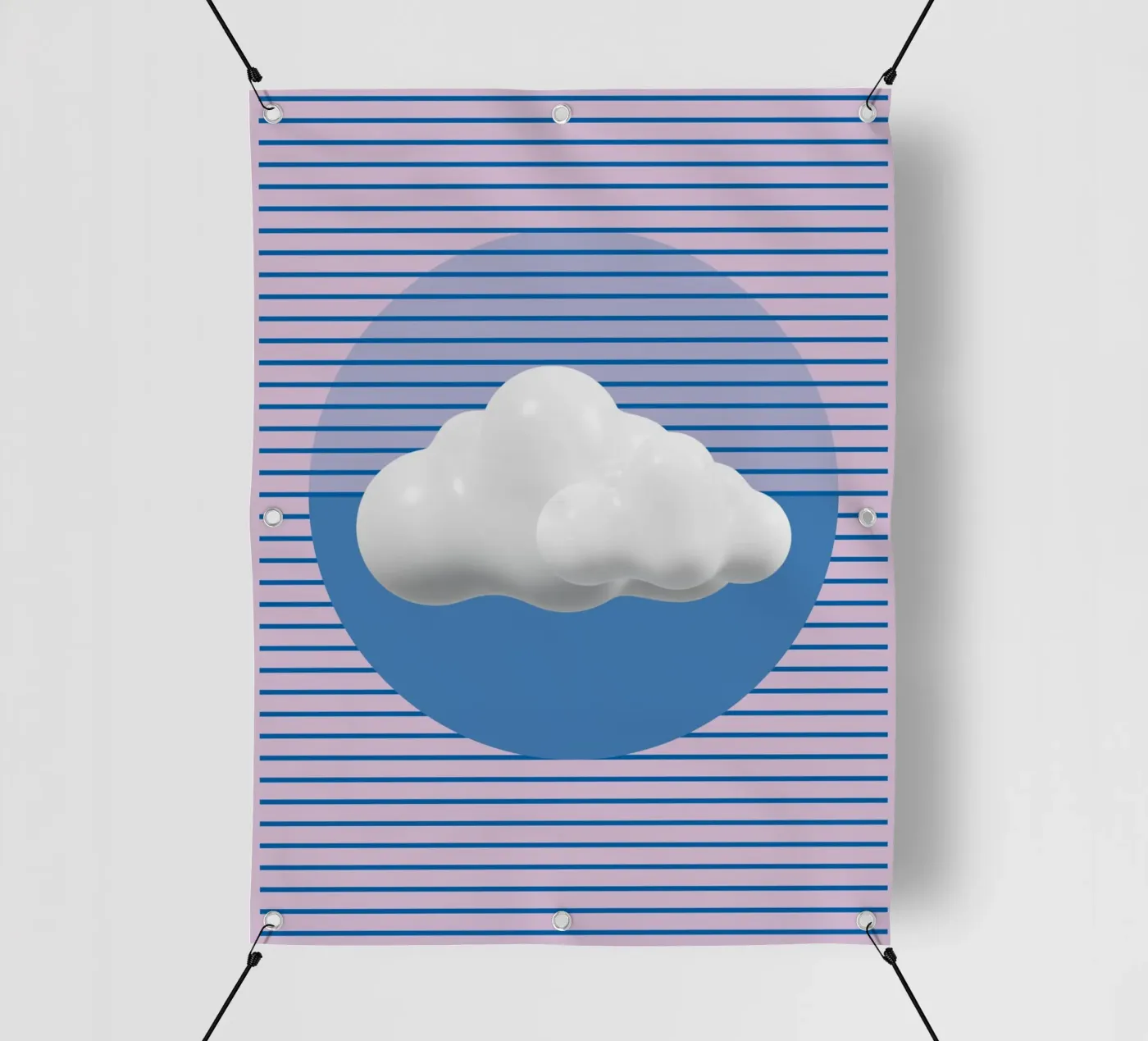 THE CLOUD telo in pvc da SMRT STUDIO