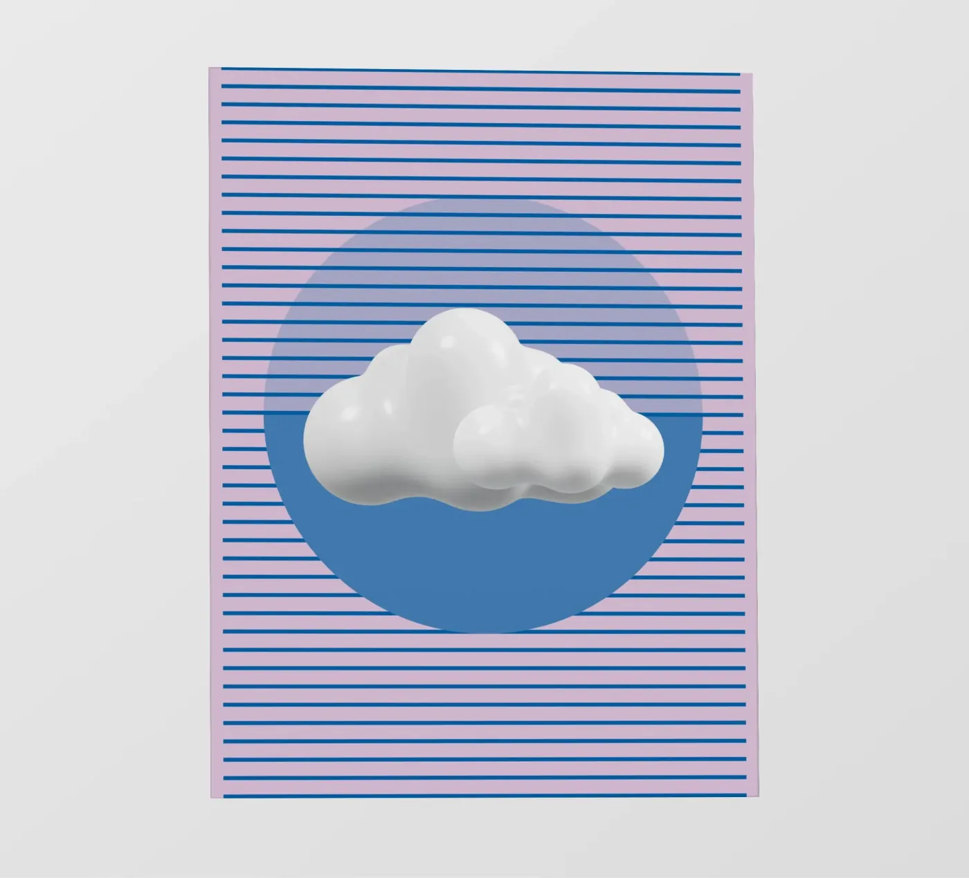 THE CLOUD telo in pvc da SMRT STUDIO