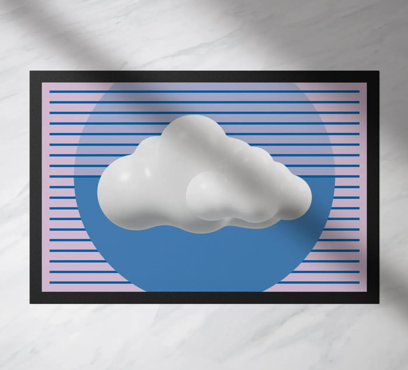 THE CLOUD Fußmatte von SMRT STUDIO