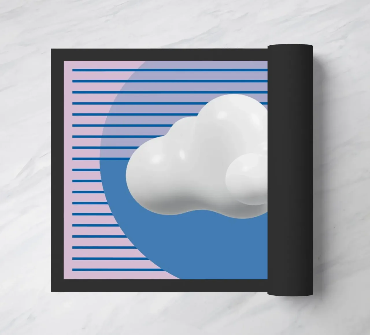 THE CLOUD Fußmatte von Einfach Uebel