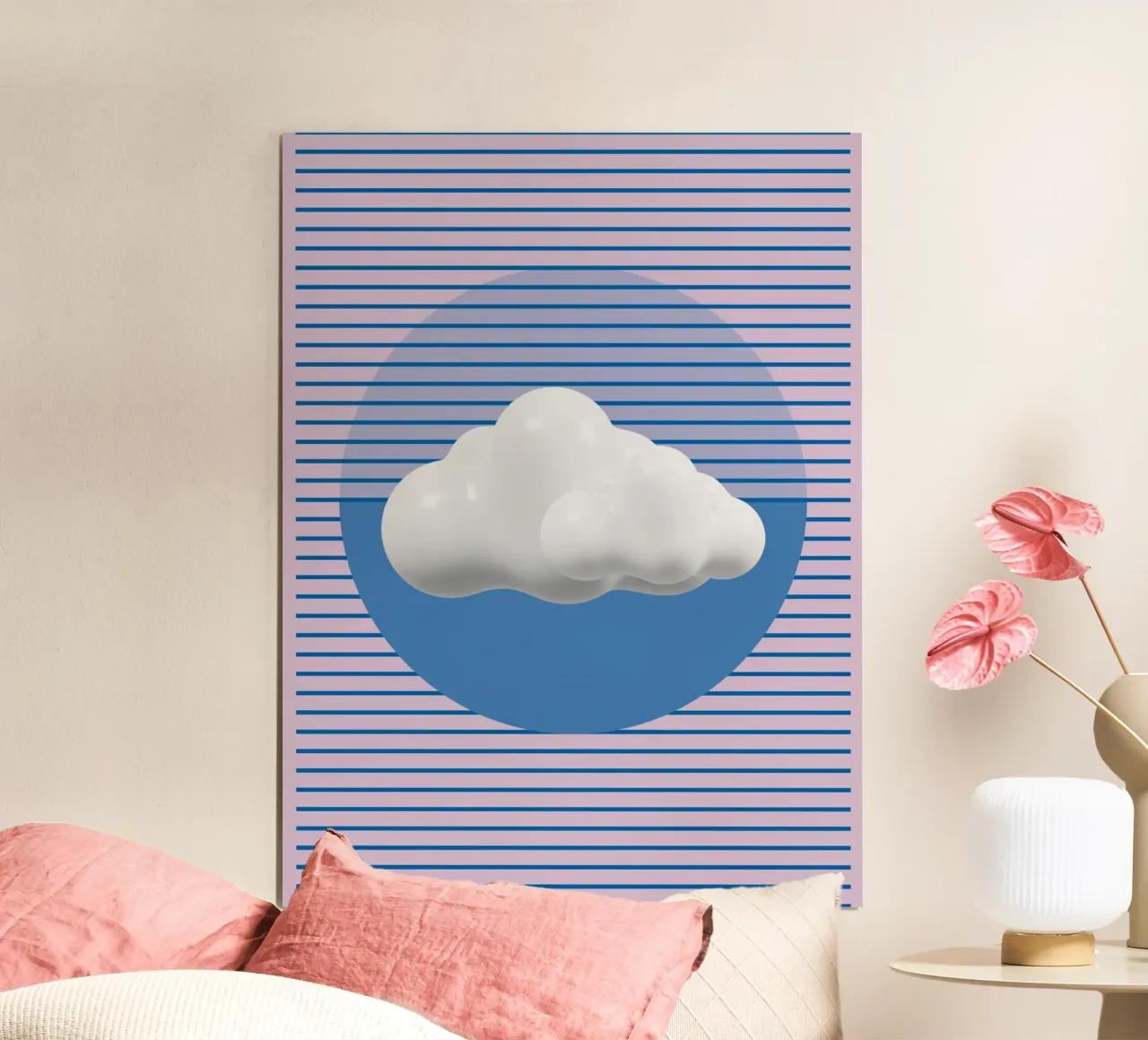 THE CLOUD poster van Einfach Uebel