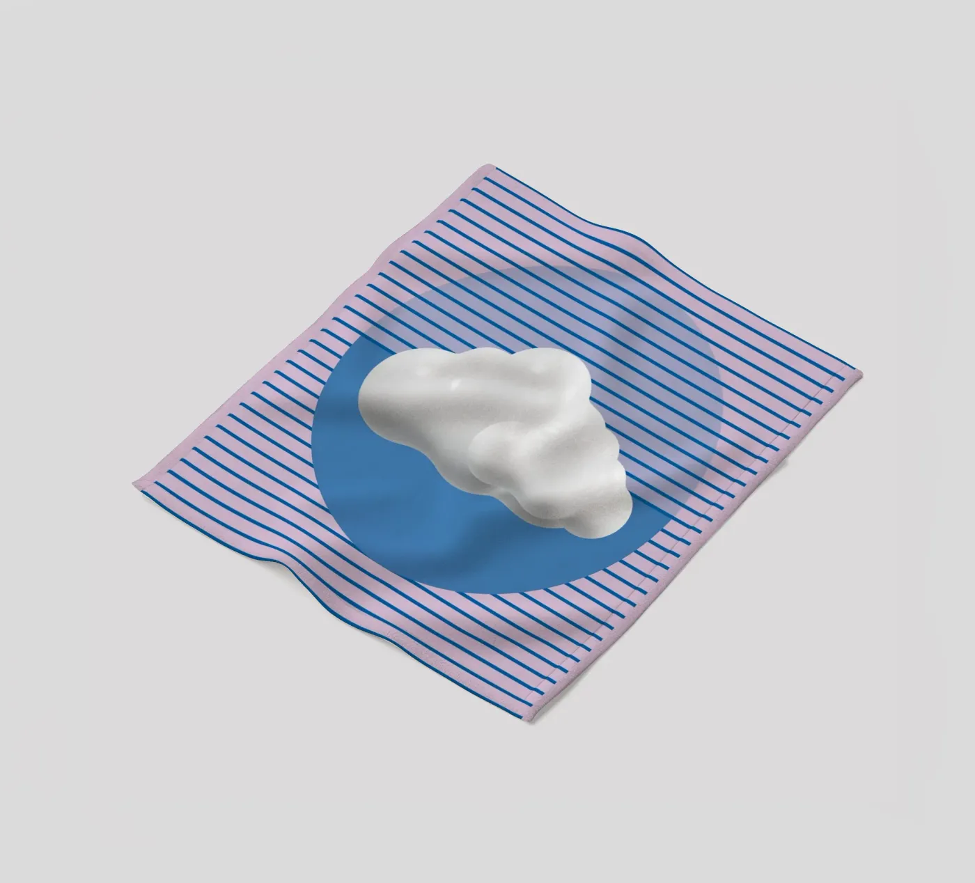 THE CLOUD Fleecedecke von SMRT STUDIO
