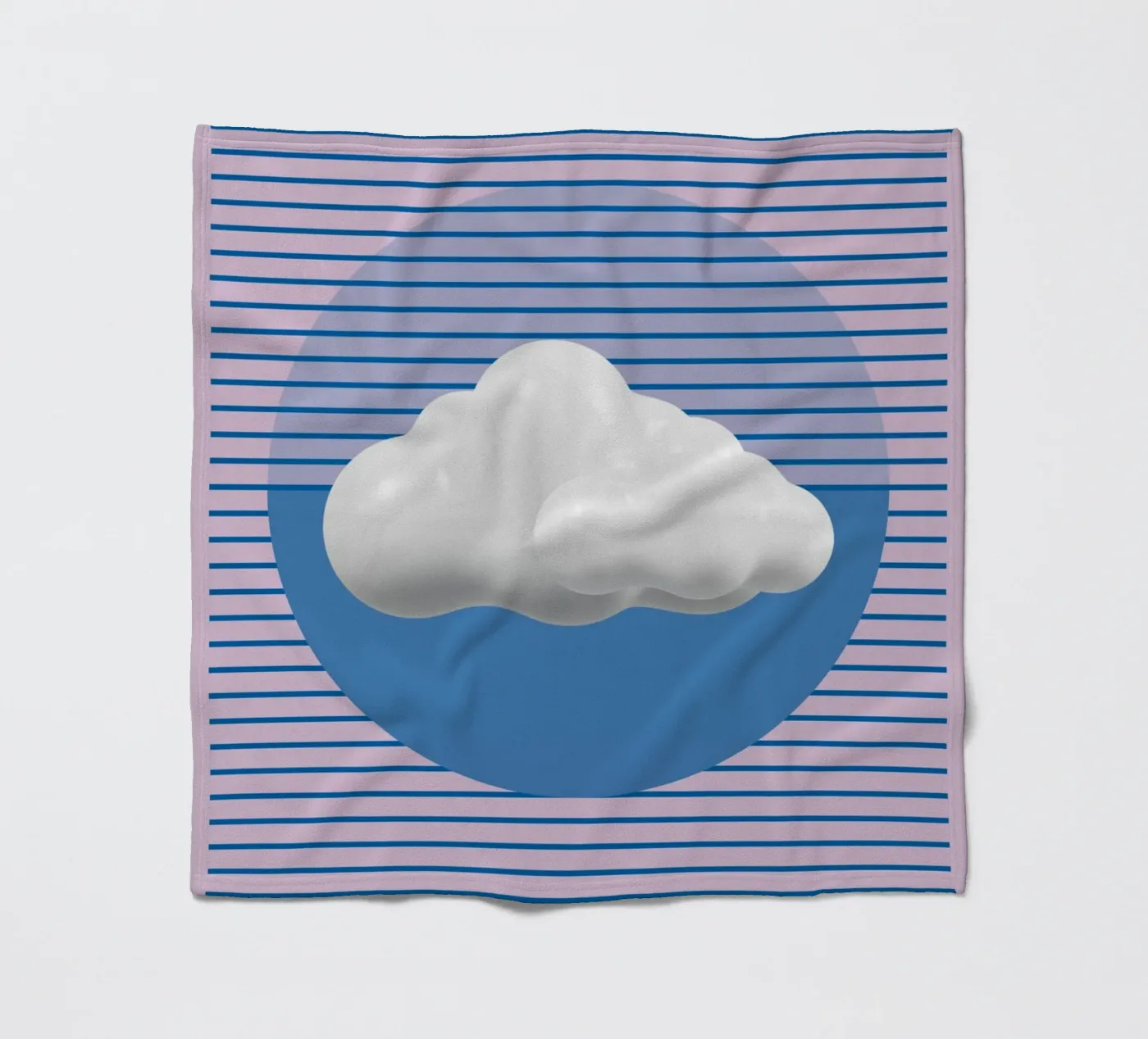 THE CLOUD Fleecedecke von SMRT STUDIO
