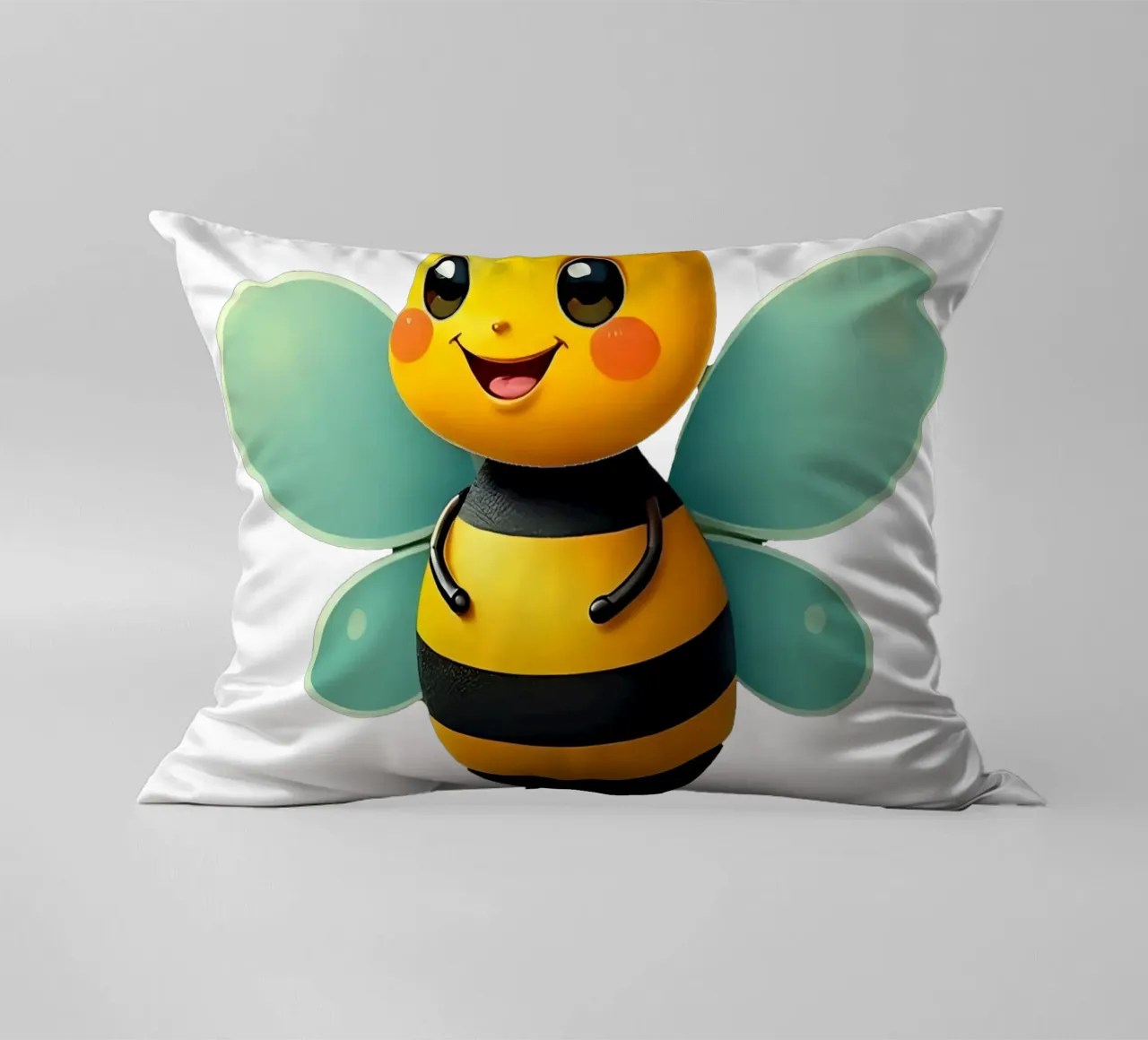 Biene_1a cuscino da Tierisch bunt by LK