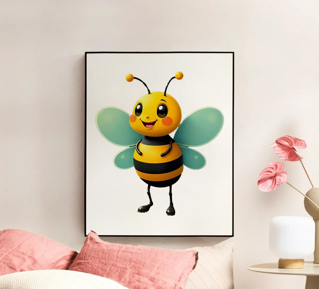 Biene_1a plexiglass da Tierisch bunt by LK