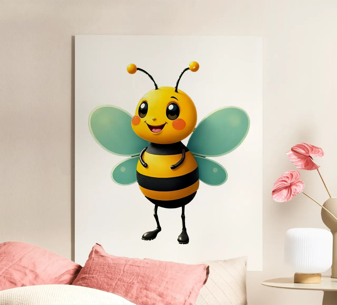 Biene_1a plexiglass da Tierisch bunt by LK
