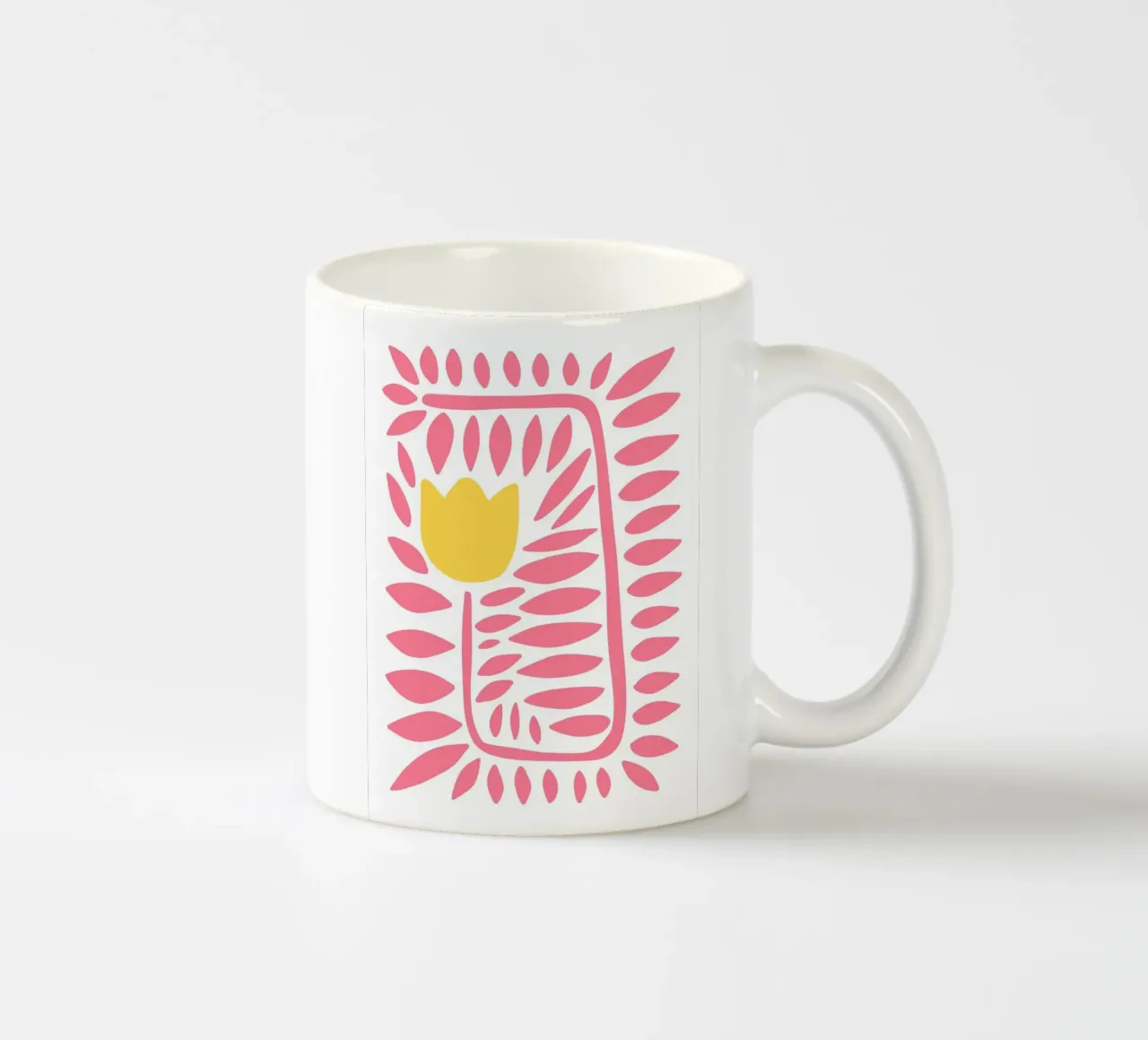 Tulip twist tazza in ceramica da BAINAI
