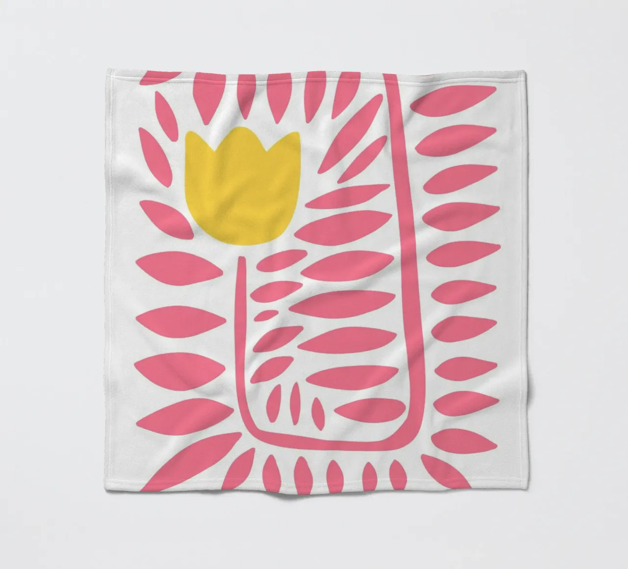 Tulip twist coperta in pile da BAINAI