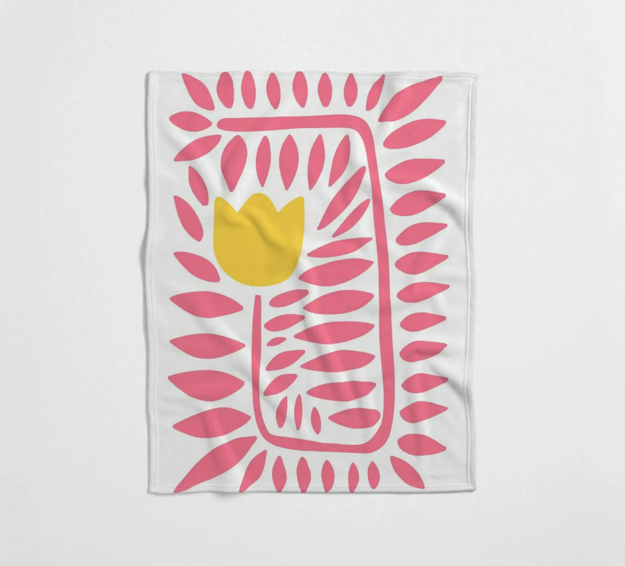 Tulip twist coperta in pile da BAINAI
