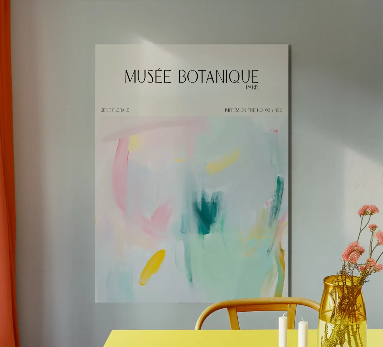 Musée Botanique No 16 alluminio dibond da treechild