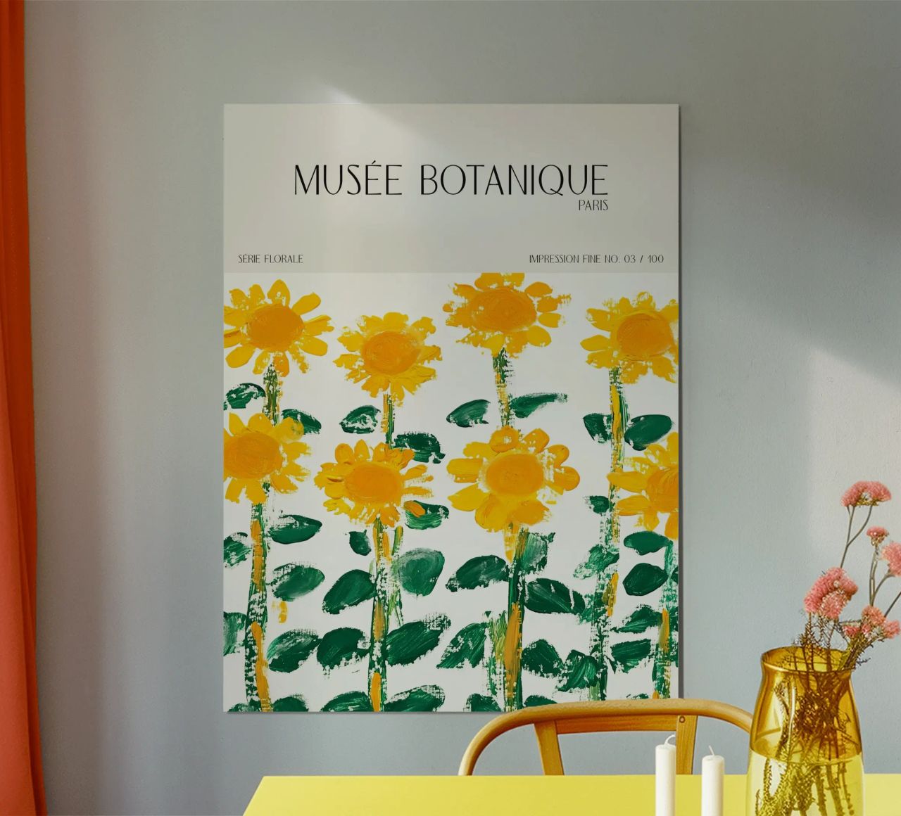 Musée Botanique No 17 poster de treechild