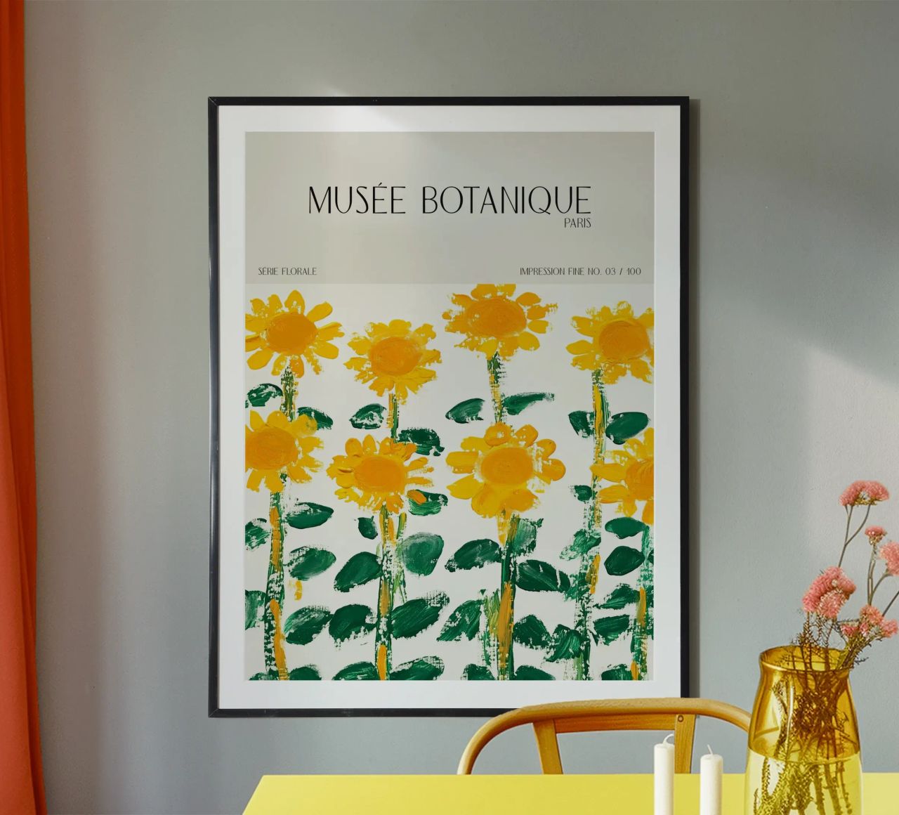 Musée Botanique No 17 poster de treechild