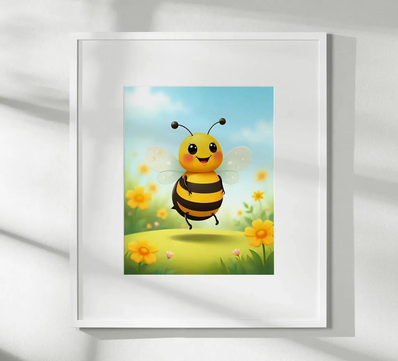 Biene_2 poster da Tierisch bunt by LK