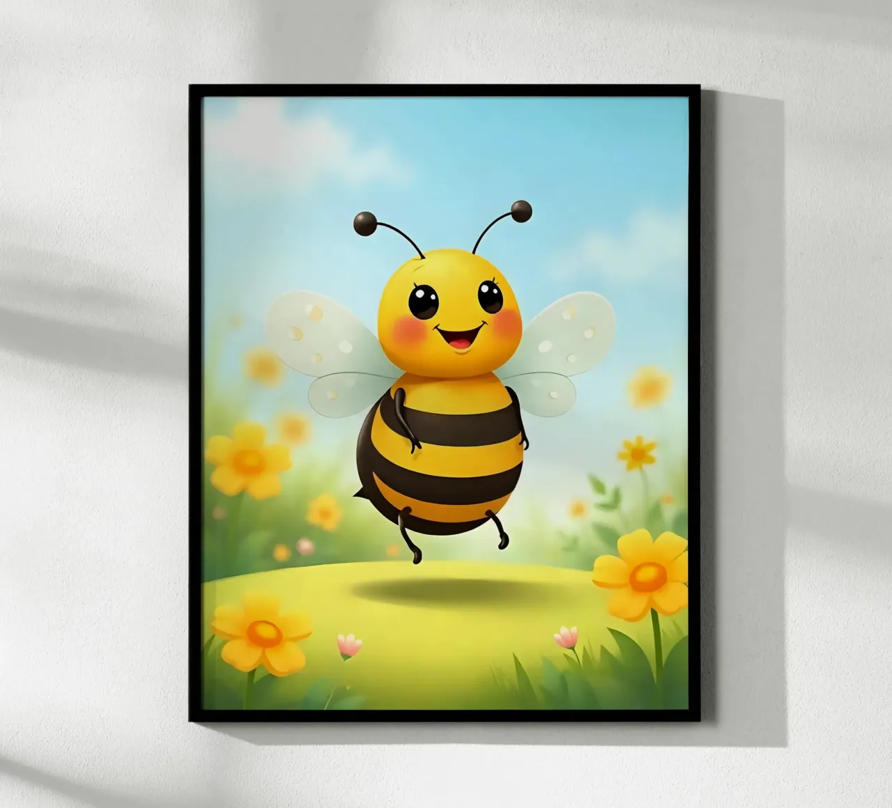 Biene_2 poster da Tierisch bunt by LK