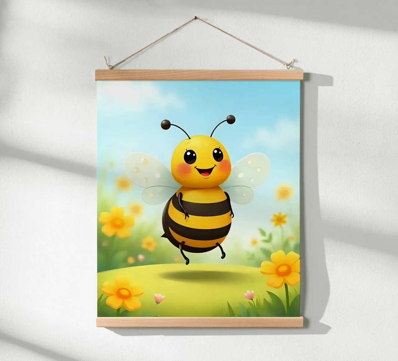 Biene_2 poster da Tierisch bunt by LK