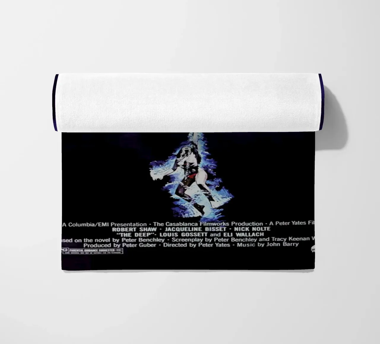 ‘The Deep’ Retro Movie Poster telo mare da Gallery Print and Art Limited