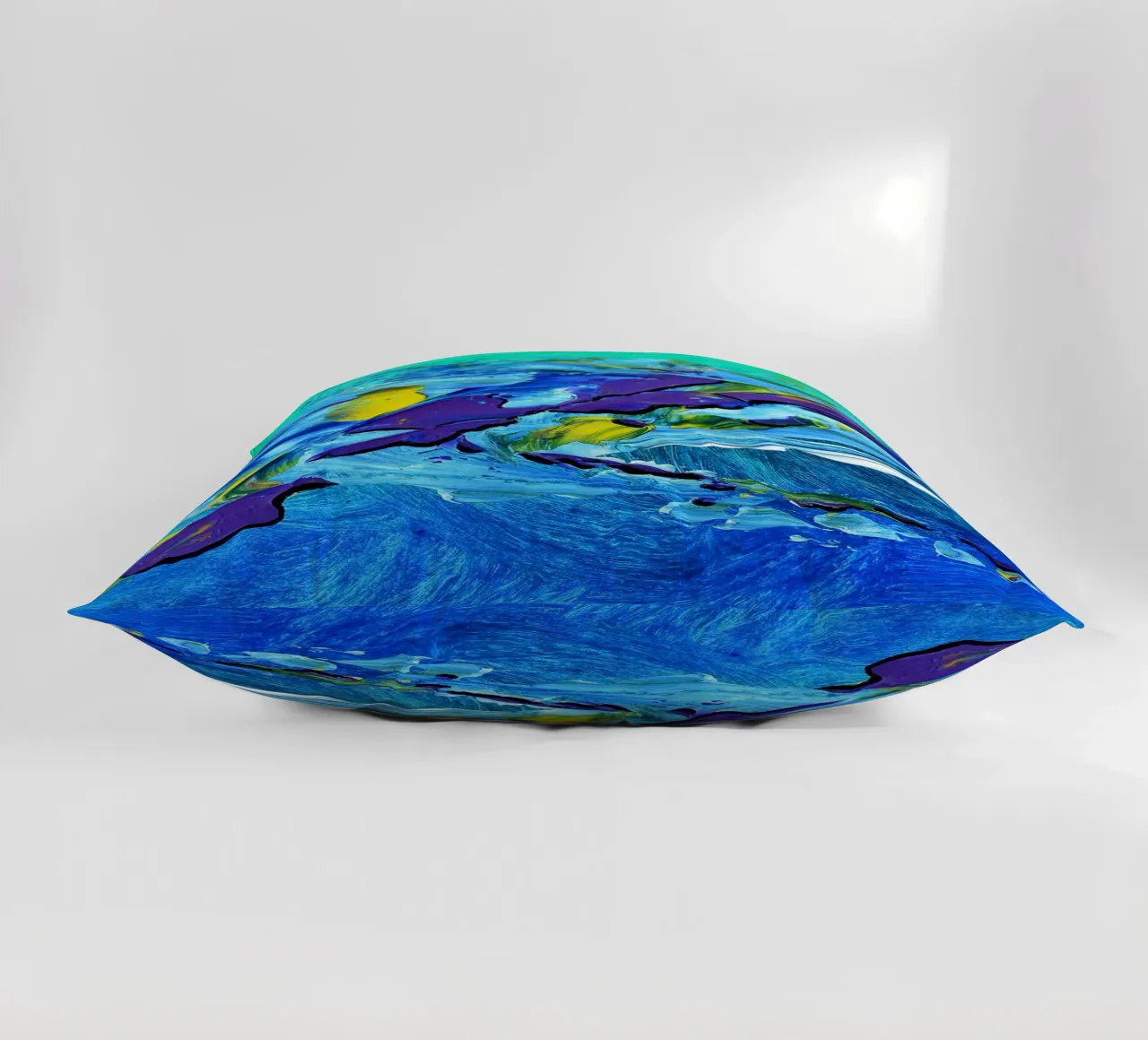 MESSAGE FROM THE HEART 2 cuscino da Thierry Vobmann Abstract painting