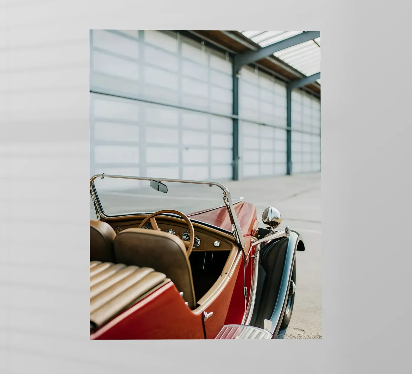 Einzigartige Oldtimer Backlit Folie von CAR EDITION