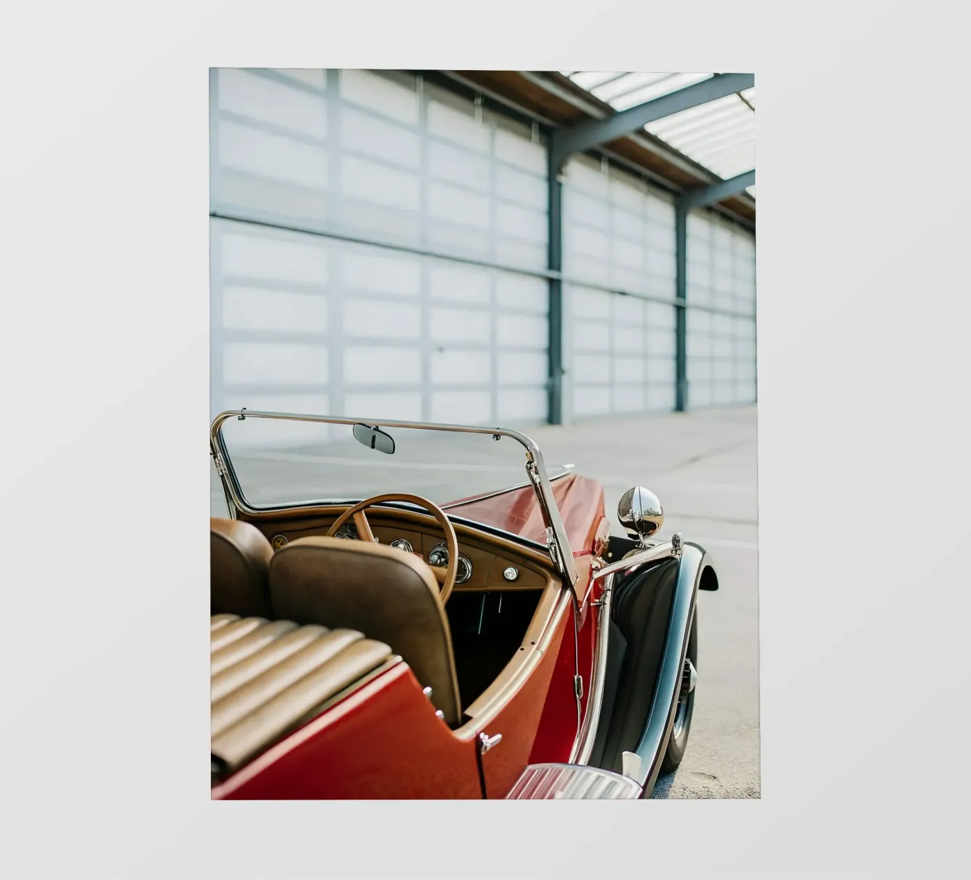 Einzigartige Oldtimer Backlit Folie von CAR EDITION