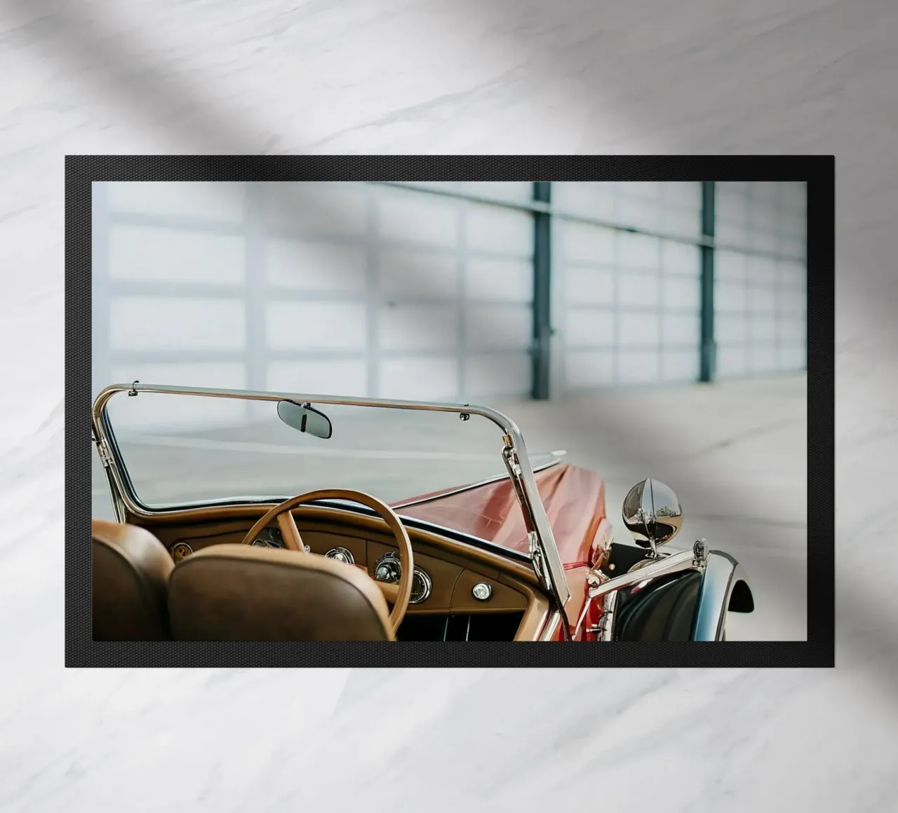 Einzigartige Oldtimer Fußmatte von CAR EDITION