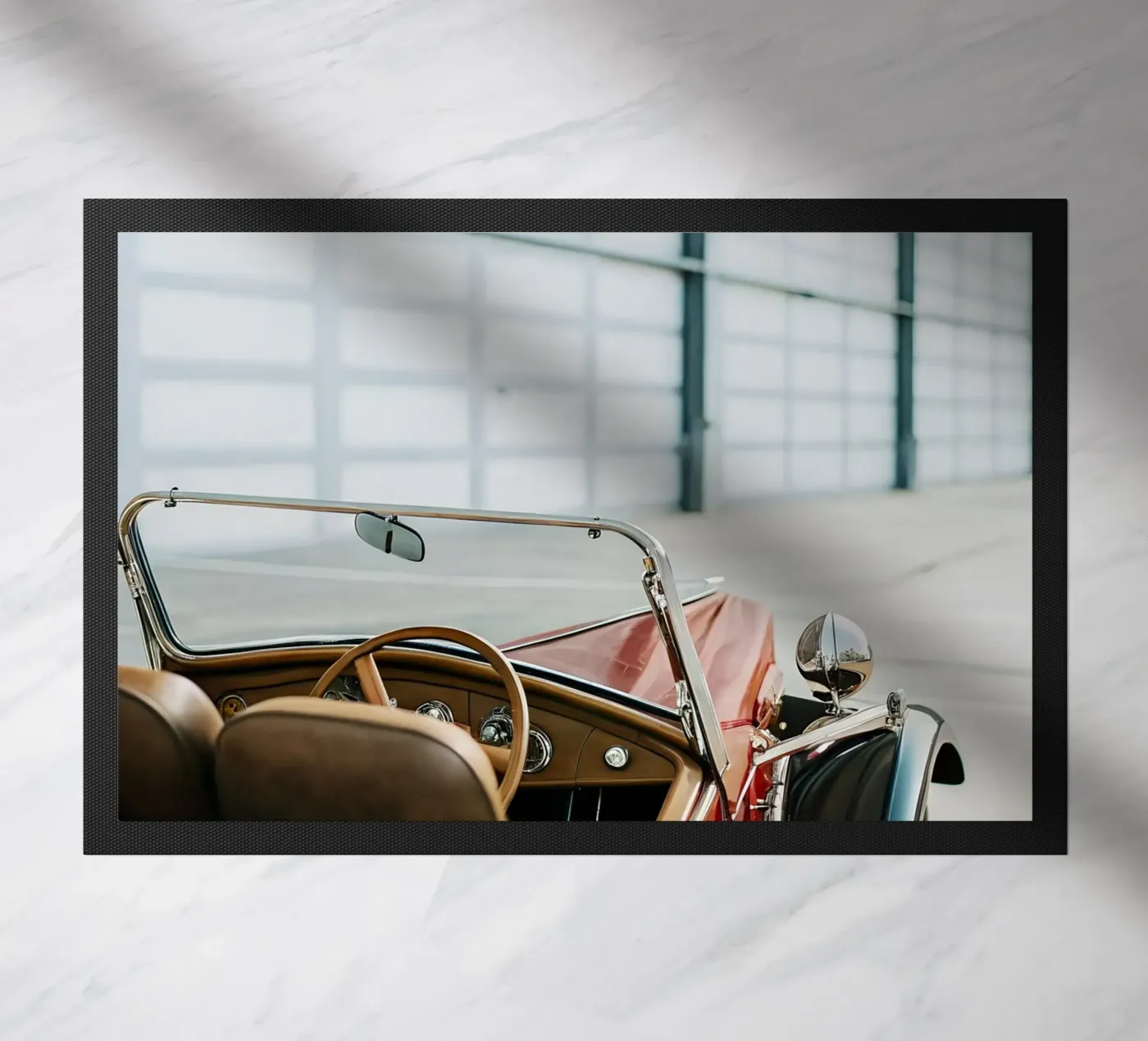 Einzigartige Oldtimer Fußmatte von CAR EDITION