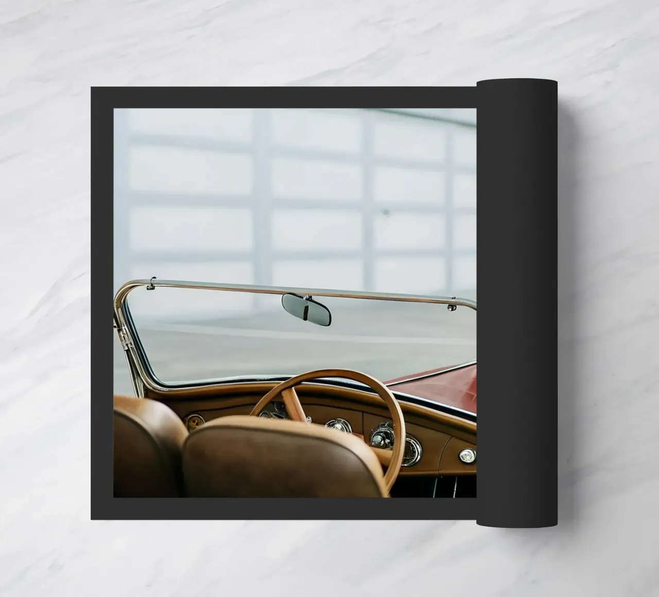 Einzigartige Oldtimer Fußmatte von CAR EDITION