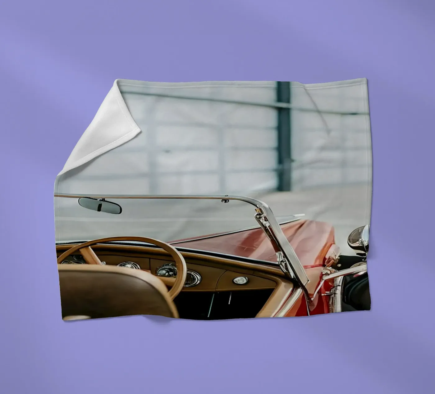 Unique Classic Cars Fleecedecke von CAR EDITION