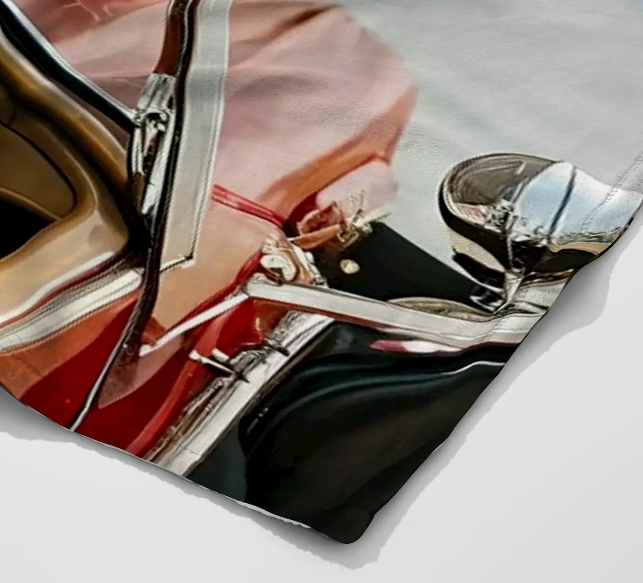 Einzigartige Oldtimer Fleecedecke von CAR EDITION