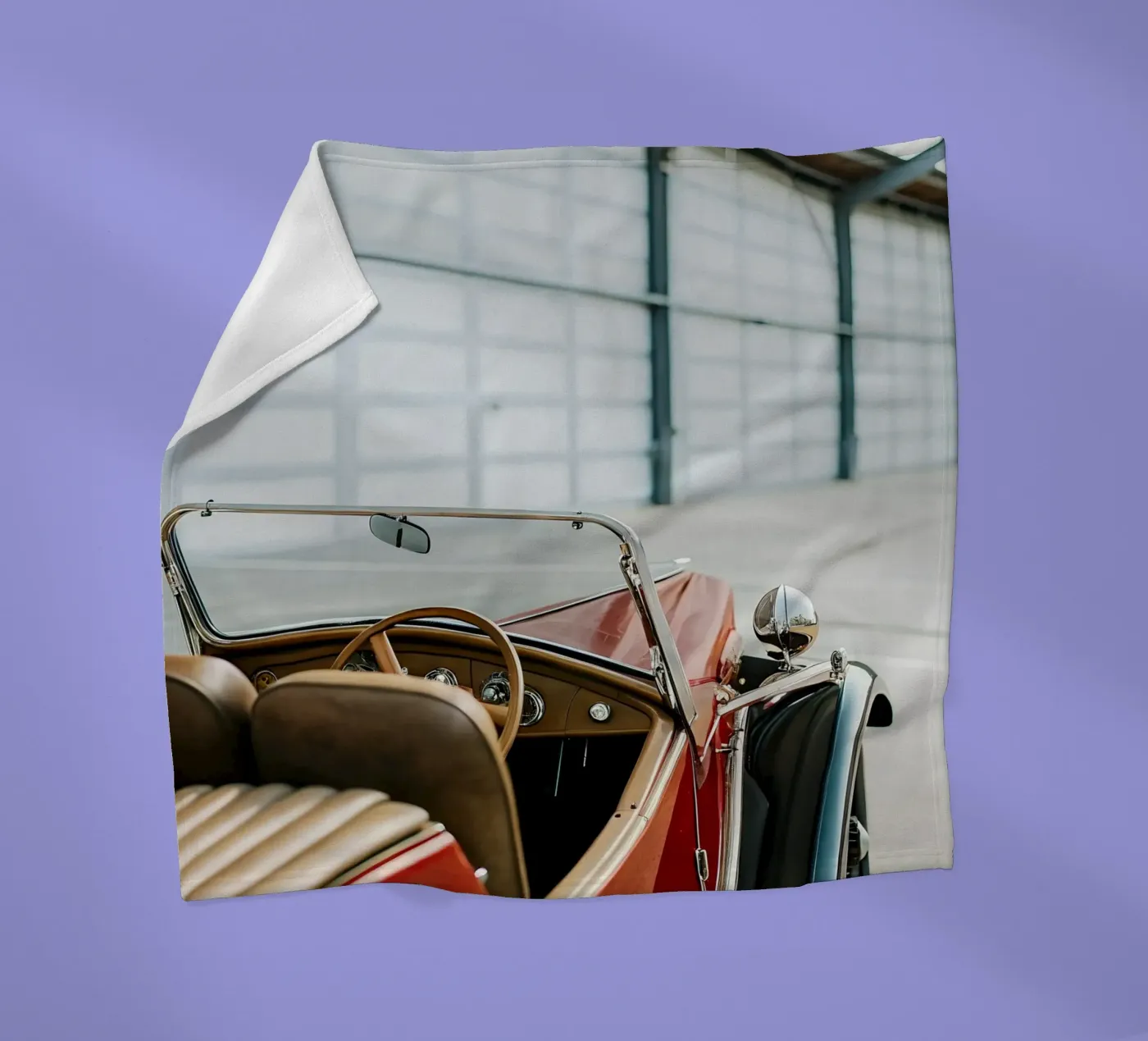 Unique Classic Cars Fleecedecke von CAR EDITION