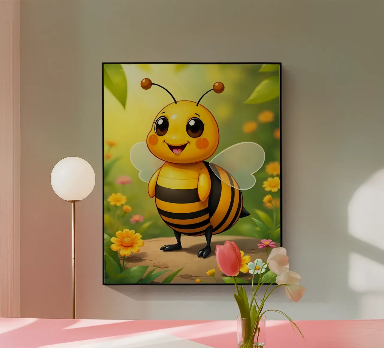 Biene_3 plexiglass da Tierisch bunt by LK