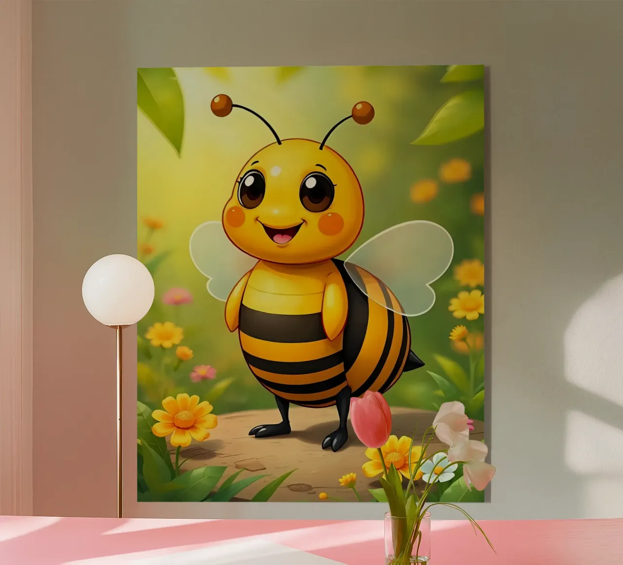 Biene_3 plexiglass da Tierisch bunt by LK