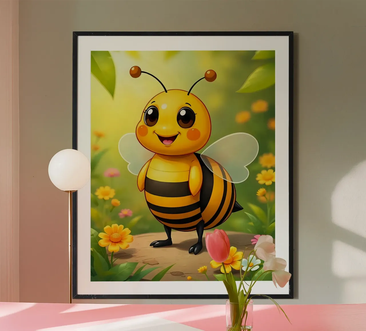 Biene_3 poster by Tierisch bunt by LK