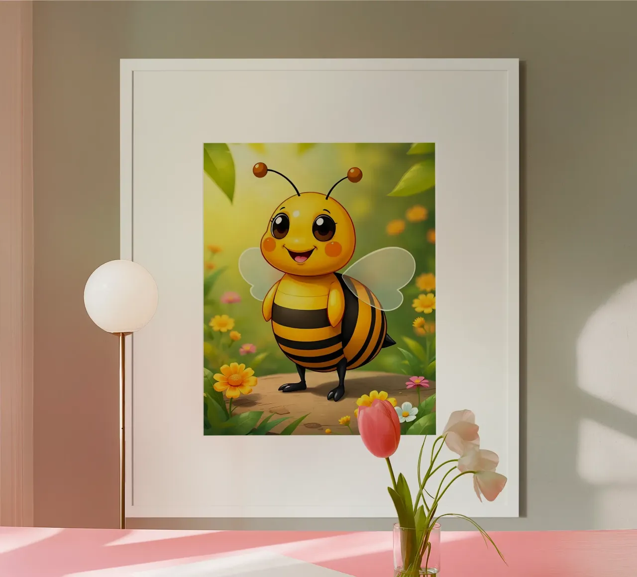 Biene_3 poster by Tierisch bunt by LK