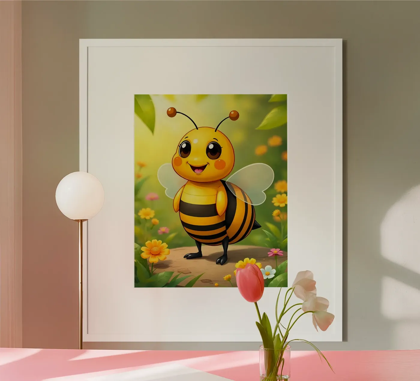 Biene_3 poster by Tierisch bunt by LK