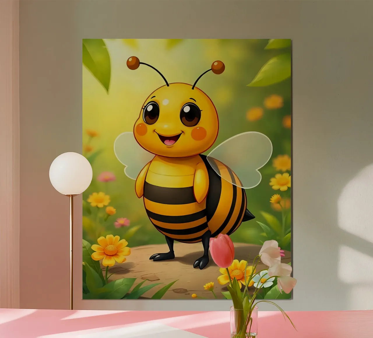 Biene_3 poster by Tierisch bunt by LK