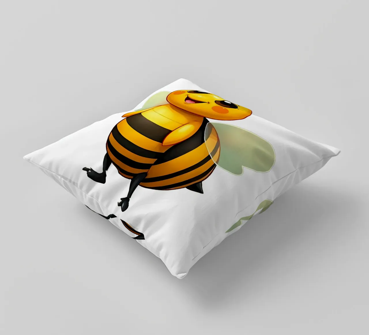 Biene_3a cuscino da Tierisch bunt by LK