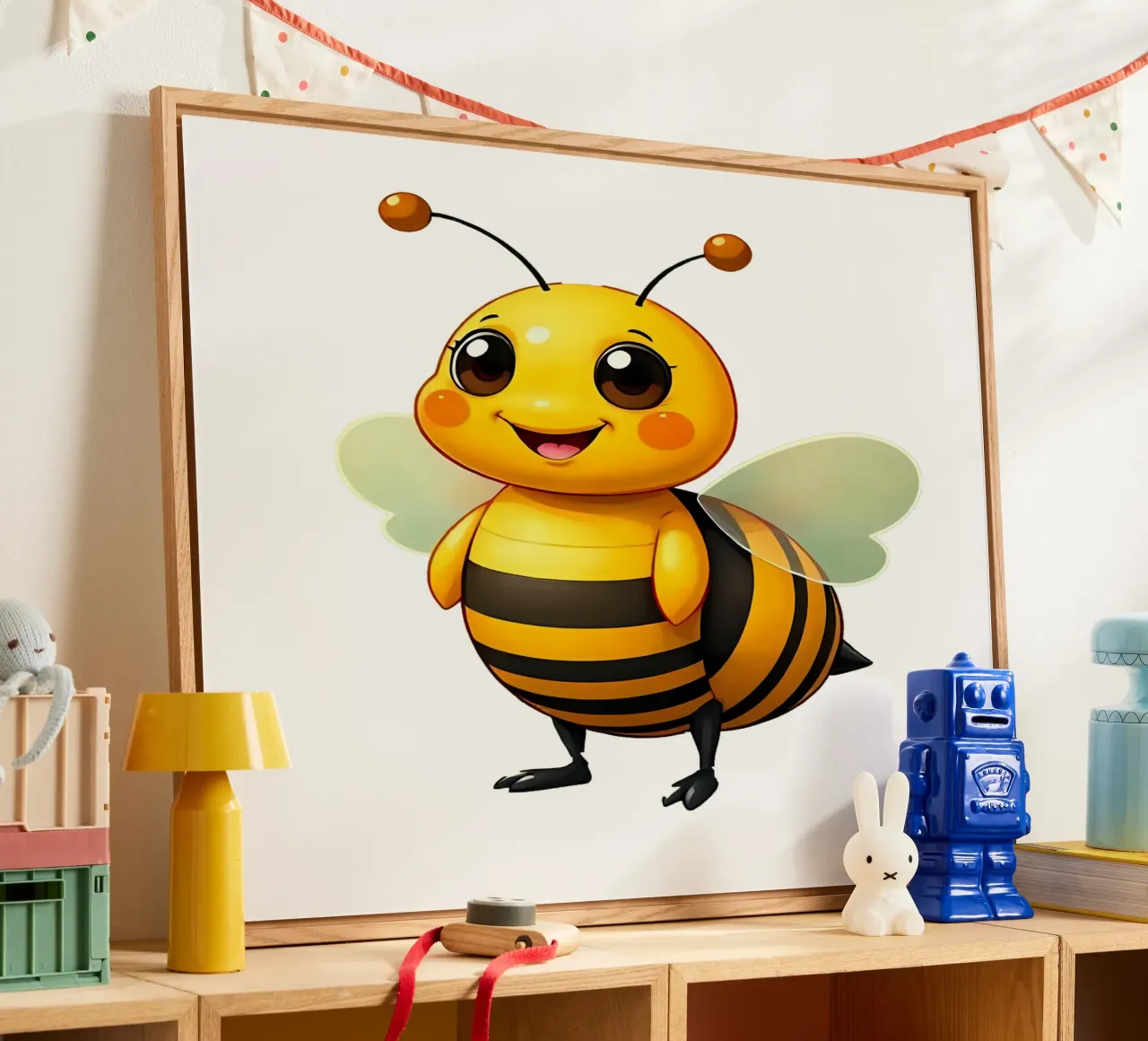 Biene_3a plexiglass da Tierisch bunt by LK
