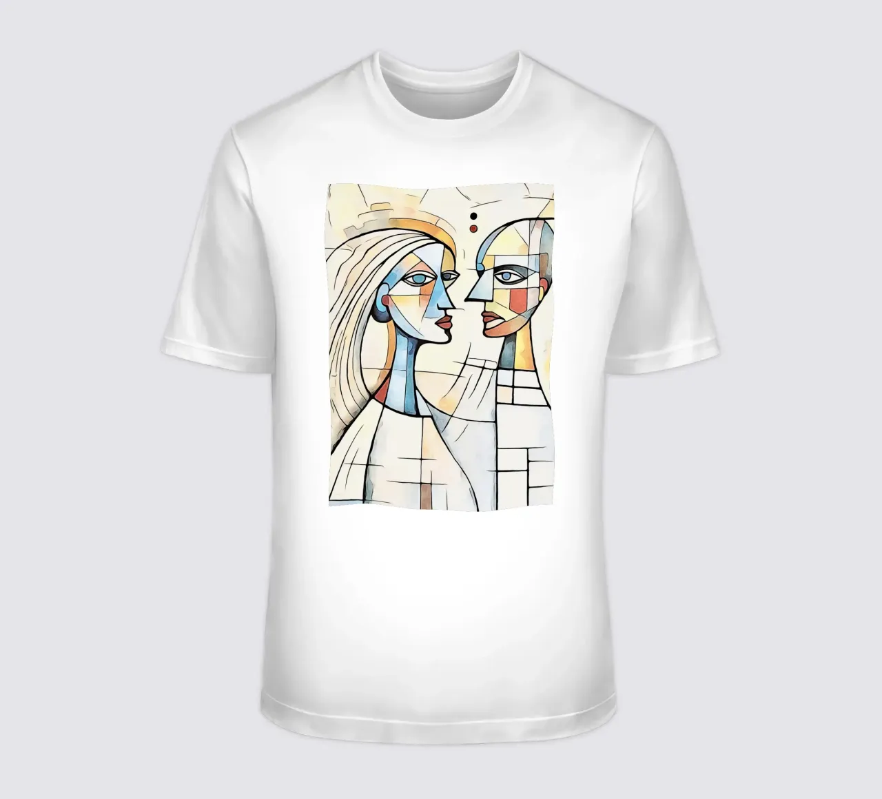 abstract pairs, motif 1 t-shirt by ZAMART
