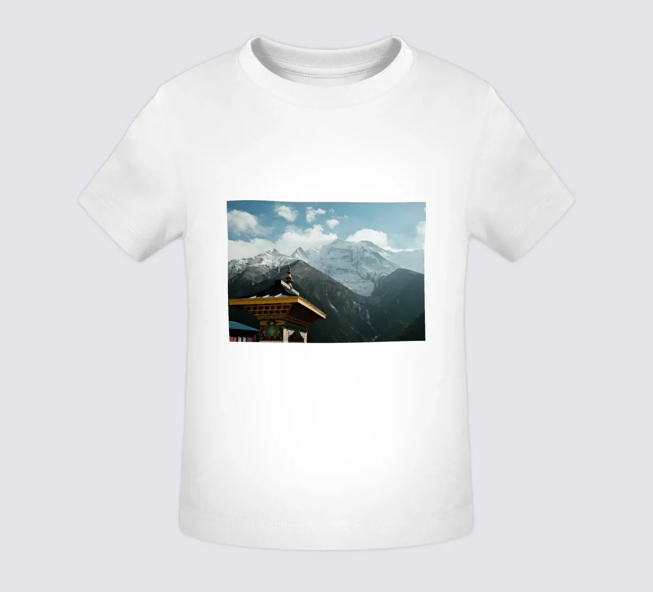 Annapurna Sanctuary in the Sky t-shirt pour bébé de FujiPrints