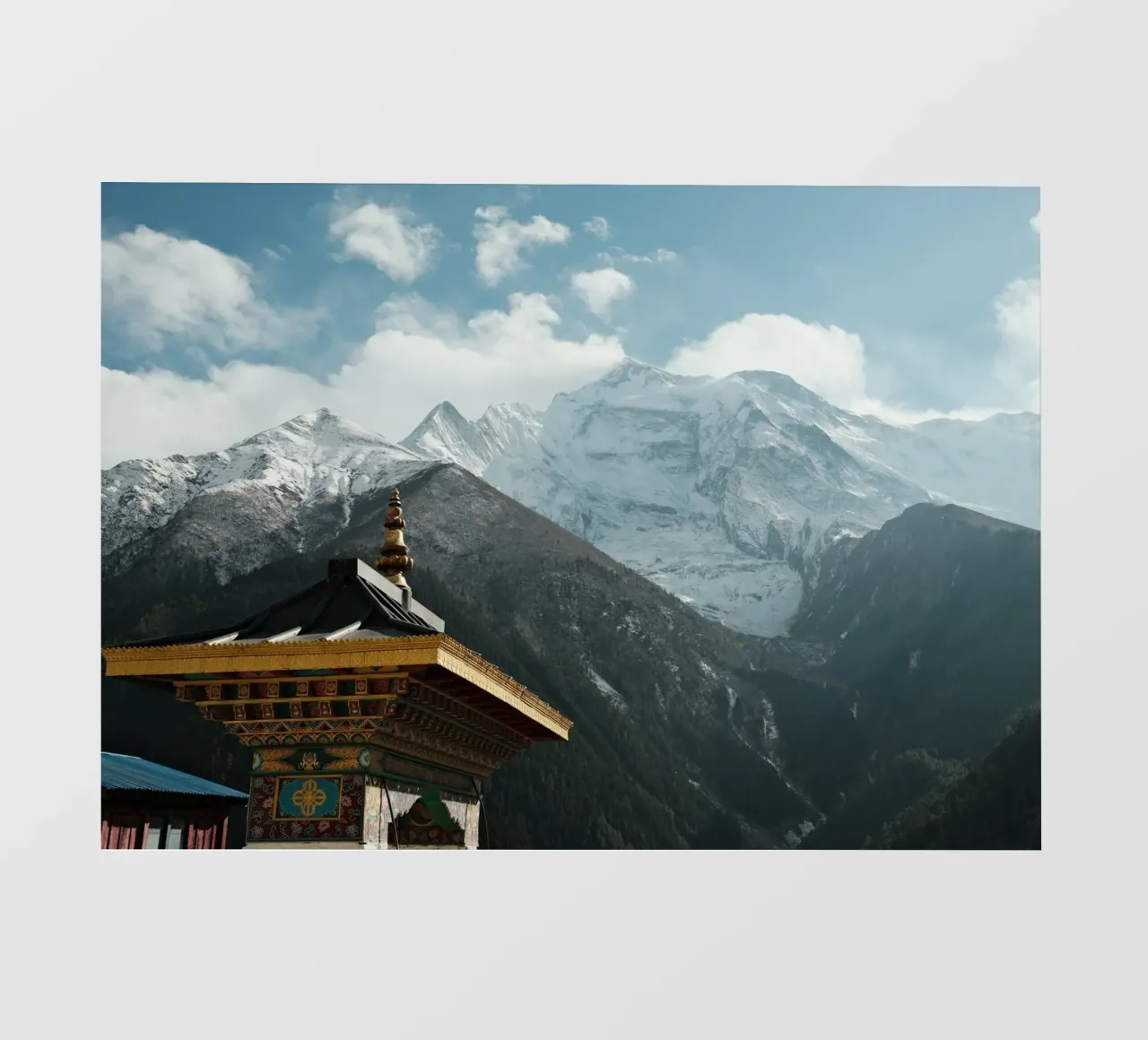 Annapurna Sanctuary in the Sky pellicola backlit da FujiPrints