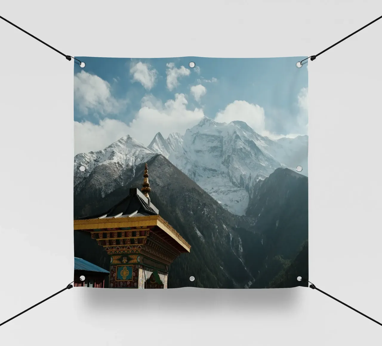 Annapurna Sanctuary in the Sky telo in pvc da FujiPrints