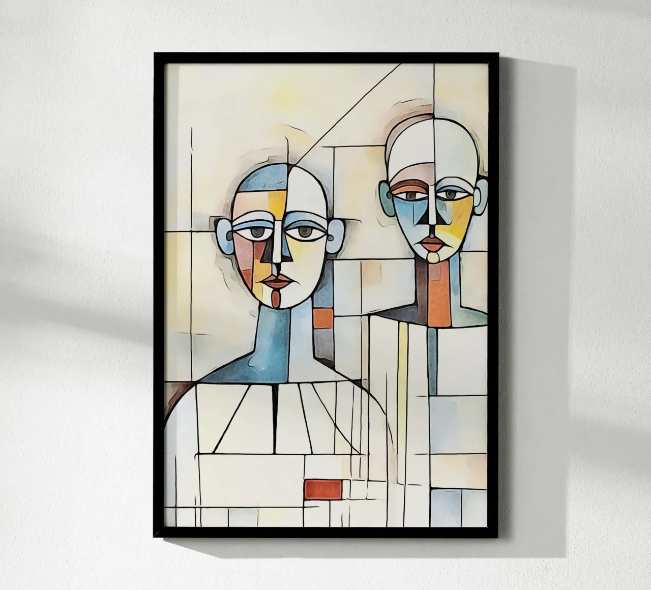 abstract pairs, motif 2 hahnemühle by ZAMART