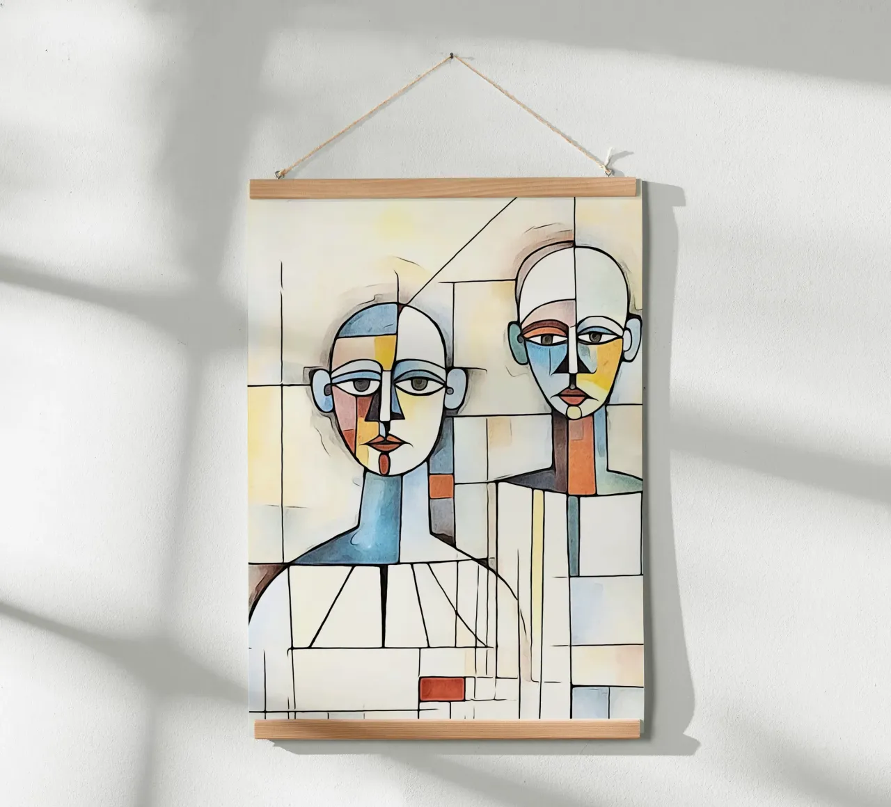 abstract pairs, motif 2 hahnemühle by ZAMART