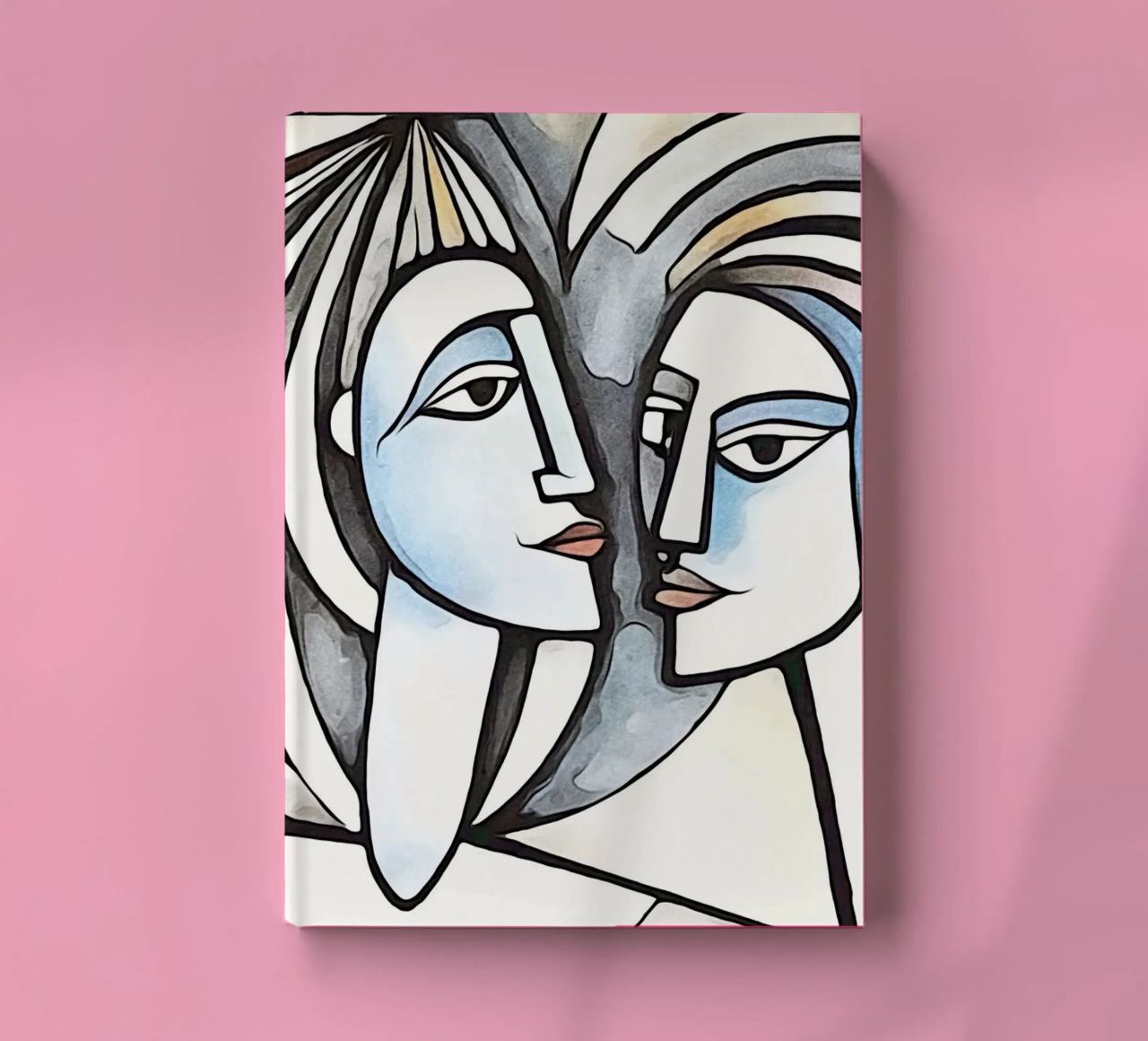 abstract pairs, motif 4 notebook by ZAMART